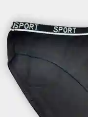 Черный трусы женские спортивные