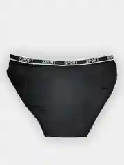 Черный трусы женские спортивные