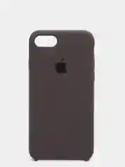 Коричневый силиконовый чехол на iPhone 6, 6S / 7, 8 / 7 Plus, 8 Plus / X, XS / XR (разные цвета)