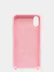 Розовый силиконовый чехол на iPhone 6, 6S / 7, 8 / 7 Plus, 8 Plus / X, XS / XR (разные цвета)