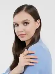 Золотой кольцо с искусственным жемчугом, 10 штук