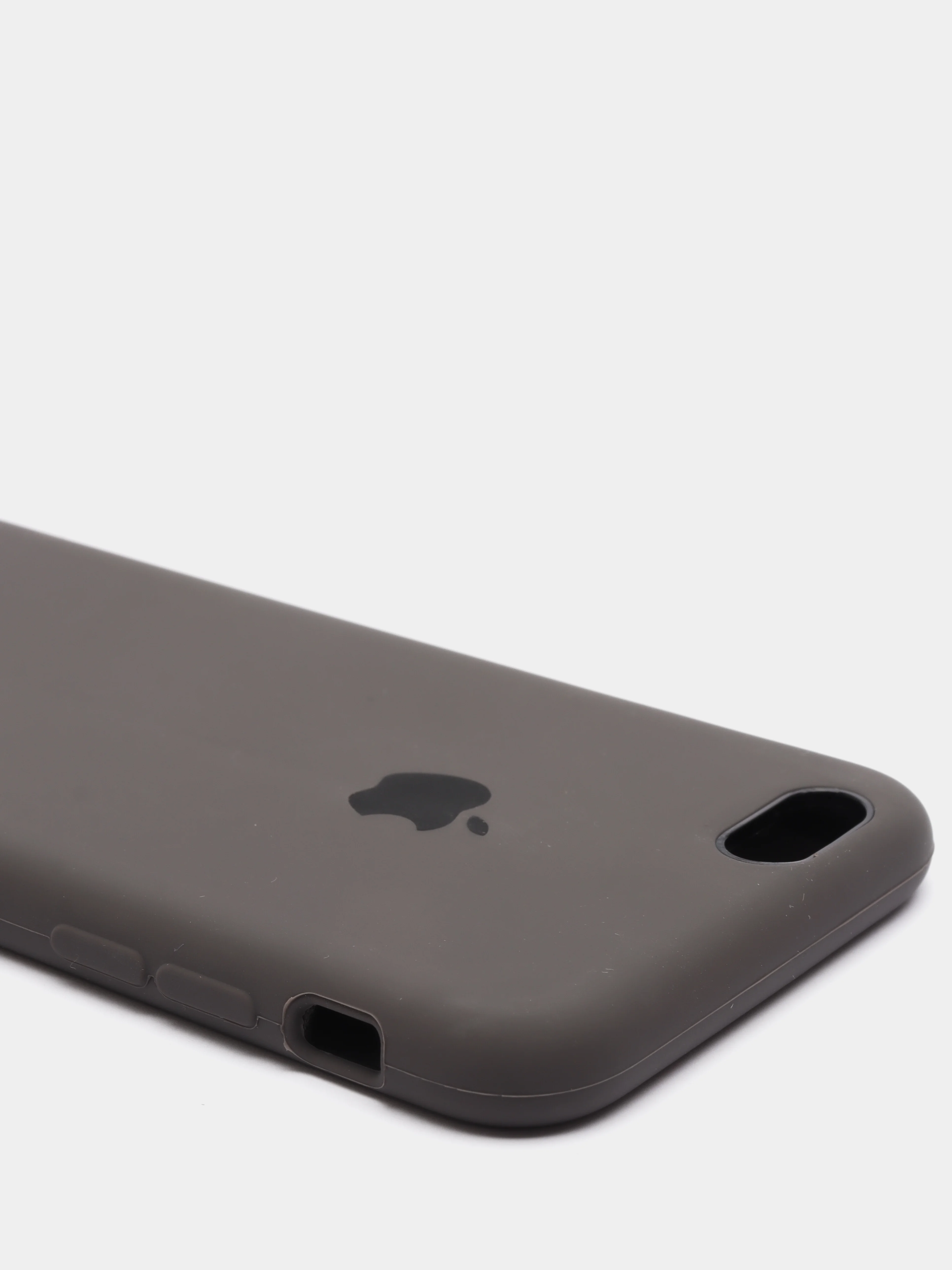 Коричневый силиконовый чехол на iPhone 6, 6S / 7, 8 / 7 Plus, 8 Plus / X, XS / XR (разные цвета)