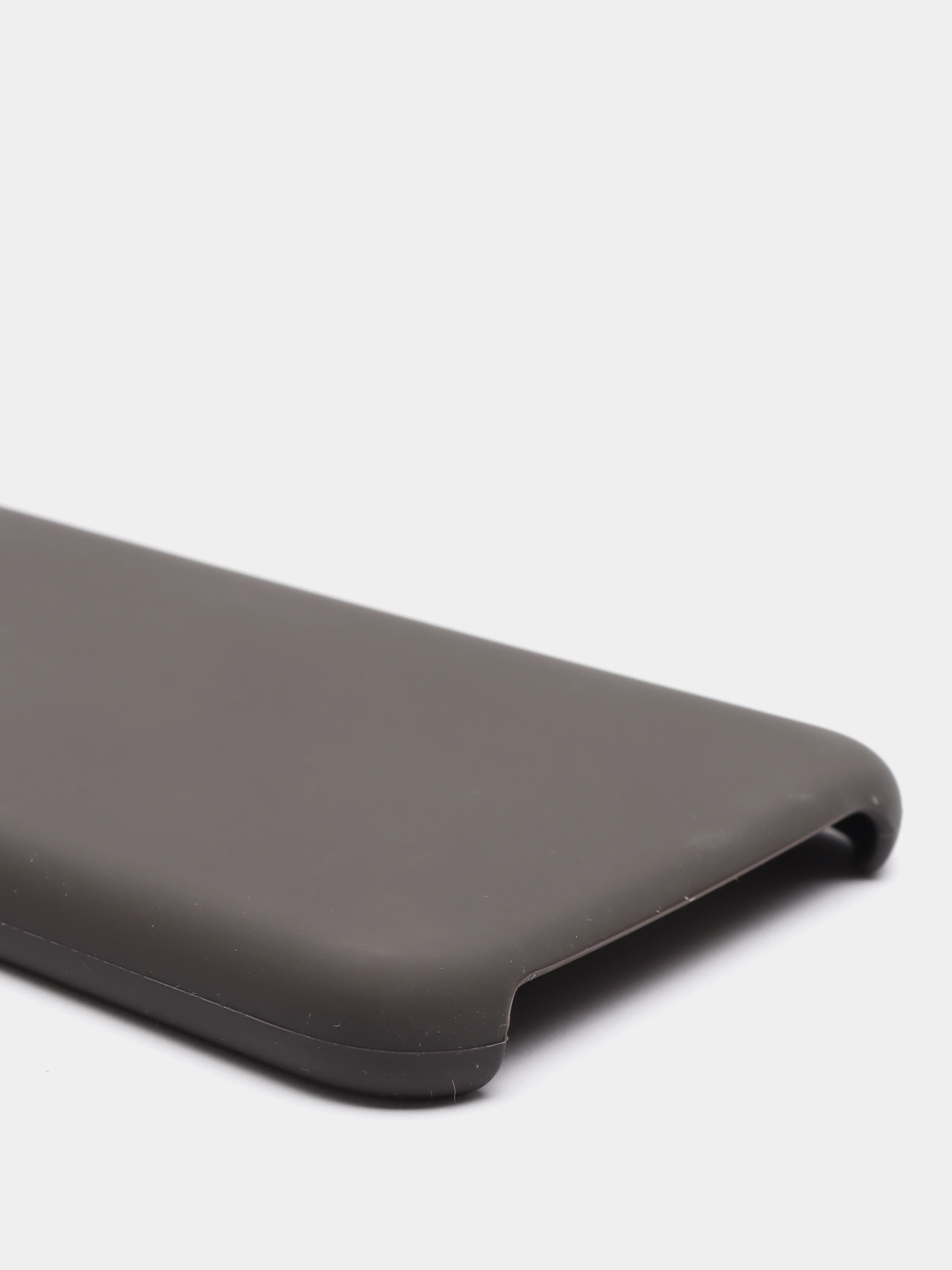 Коричневый силиконовый чехол на iPhone 6, 6S / 7, 8 / 7 Plus, 8 Plus / X, XS / XR (разные цвета)