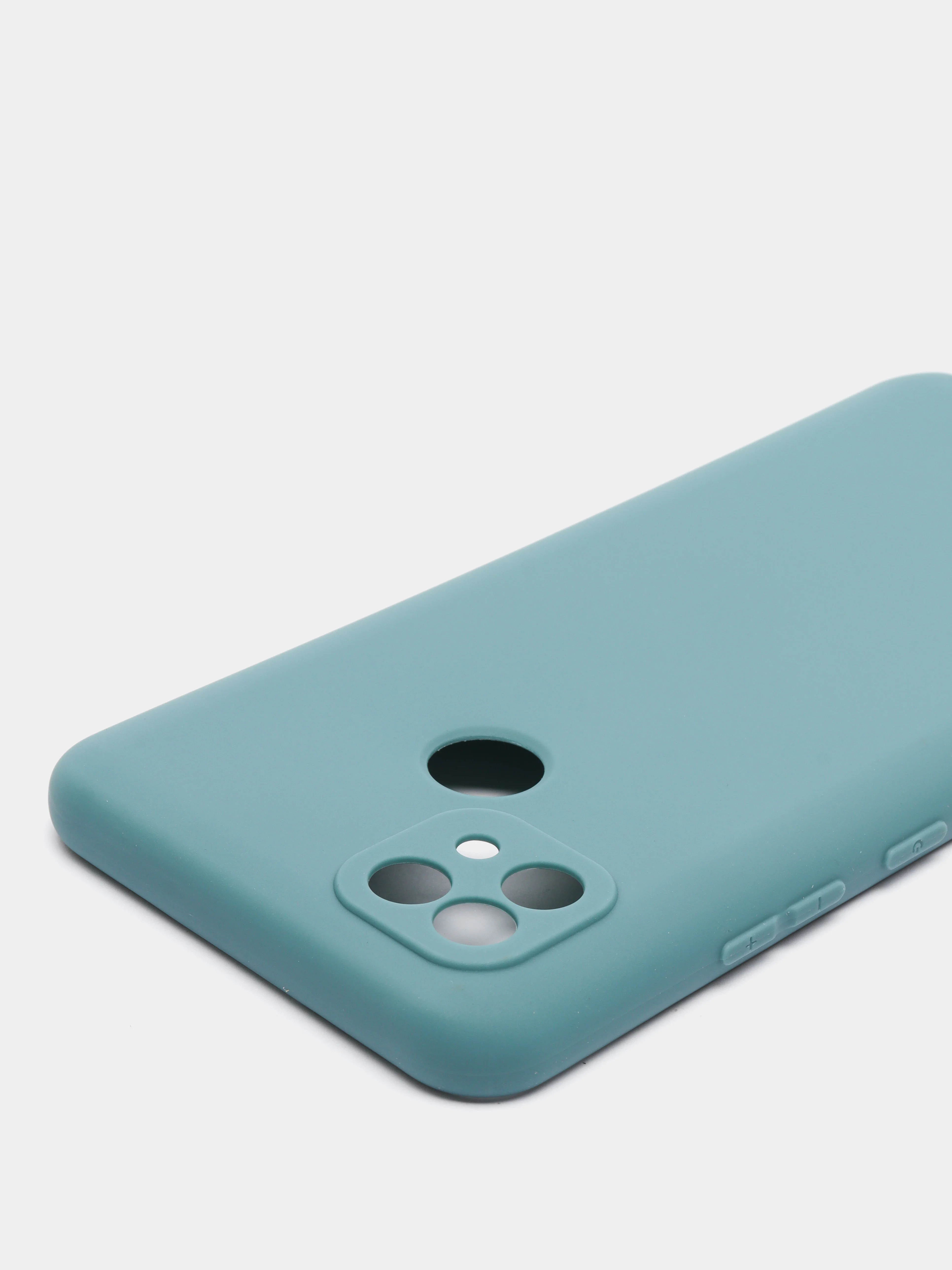 Синий меланж realme C21Y / realme C21 / Realme C11 (2021) / C11 (2020) чехол матовый