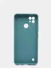 Синий меланж realme C21Y / realme C21 / Realme C11 (2021) / C11 (2020) чехол матовый