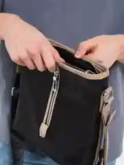 Черный мужская сумка