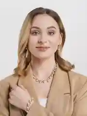 Золотой комплект украшений