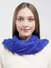 Индиго шарф женский