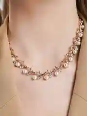 Золотой комплект украшений