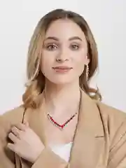 Алый свадебные комплекты украшений