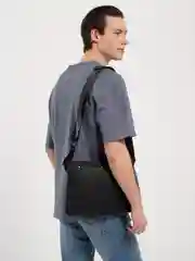 Черный сумка мужская