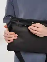 Черный сумка мужская