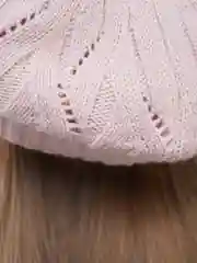 Конфетный берет женский ажурный  Ангел