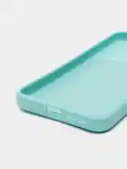 Бирюзовый чехол Xiaomi Redmi 10 с задвижкой для защиты камеры и бархатом внутри