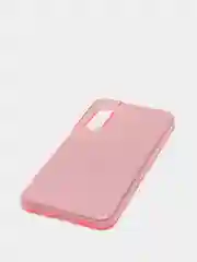 Розовый чехол блестящий для Samsung S22 PLUS, S22+