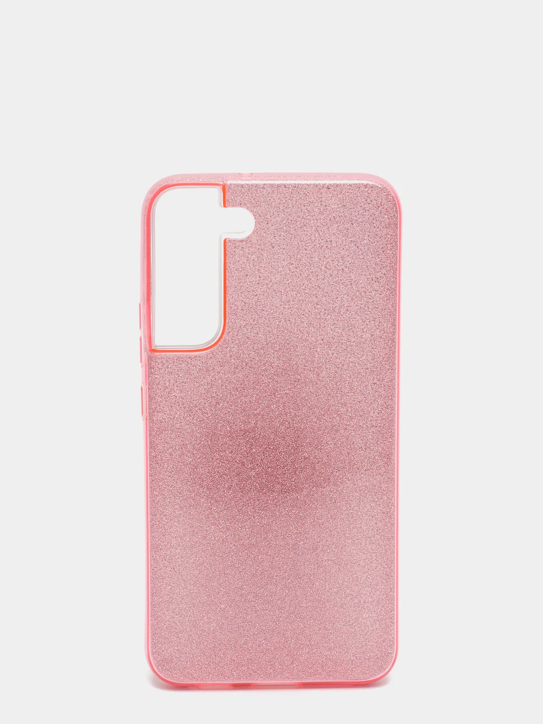 Розовый чехол блестящий для Samsung S22 PLUS, S22+