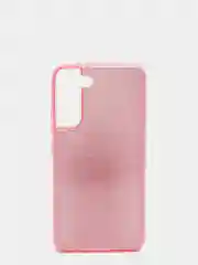 Розовый чехол блестящий для Samsung S22 PLUS, S22+
