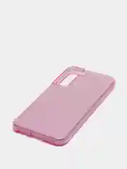Сиреневый чехол блестящий для Samsung S22