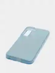 Голубой чехол блестящий для Samsung S22