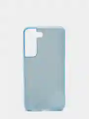 Голубой чехол блестящий для Samsung S22