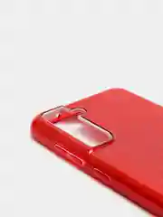 Красный чехол блестящий для SAMSUNG S21 FE
