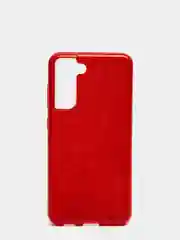Красный чехол блестящий для SAMSUNG S21 FE