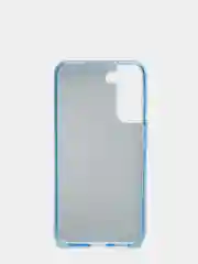 Голубой чехол блестящий для Samsung S22 PLUS, S22+