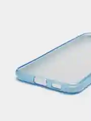Голубой чехол блестящий для Samsung S22 PLUS, S22+