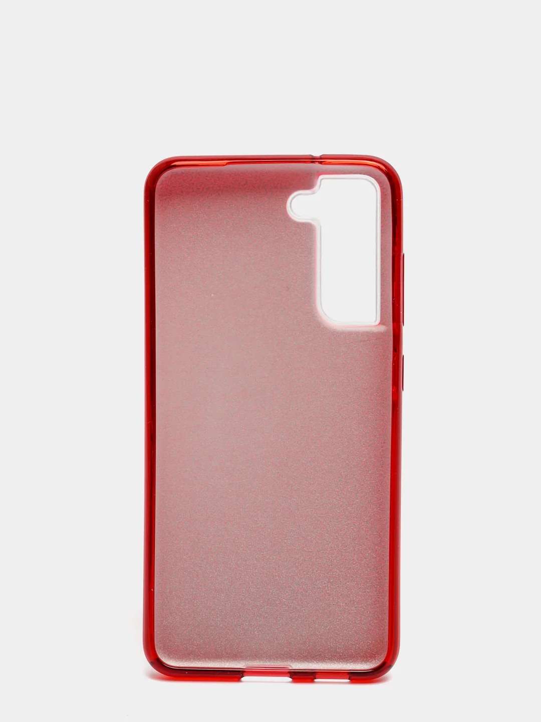 Красный чехол блестящий для SAMSUNG S21 FE