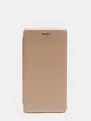 Золотой чехол-книжка для Samsung A01 Core