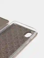 Золотой чехол-книжка для Samsung A01 Core