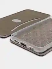 Серый чехол-книжка для Samsung A01 Core