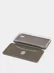 Серый чехол-книжка для Samsung A01 Core