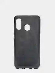 Угольный чехол блестящий Samsung A20, A30