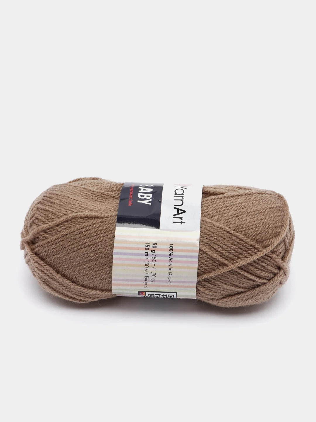 Приглушённый хаки пряжа YarnArt "Baby",  50 г