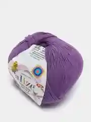 Пурпурный пряжа Alize Cotton Gold Hobby New, 50 г