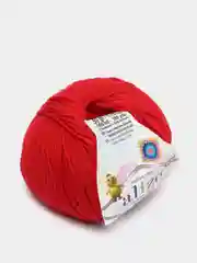 Красный пряжа Alize Cotton Gold Hobby New, 50 г