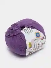 Пурпурный пряжа Alize Cotton Gold Hobby New, 50 г