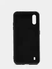 Черный чехол Samsung Galaxy M01 с микрофиброй