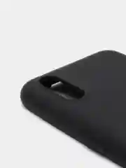 Черный чехол Samsung Galaxy M01 с микрофиброй