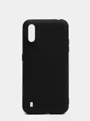Черный чехол Samsung Galaxy M01 с микрофиброй