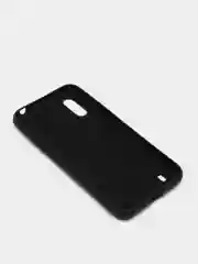 Черный чехол Samsung Galaxy M01 с микрофиброй