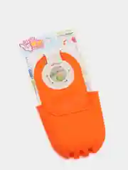 Оранжевый держатель кухонный для губки