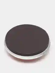Золотистый хаки магнитик круг в стекле символикой Тигренка / удачи
