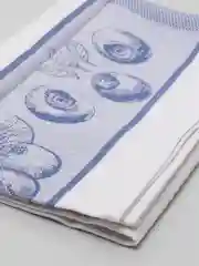 Полотенце Жаккард жак "Черника синий", 240 г/кв.м, 45 х 65 см