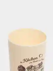 Емкость для сыпучих продуктов "Deluxe", с декором, бежевый, 1,7 л