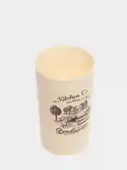 Емкость для сыпучих продуктов "Deluxe", с декором, бежевый, 1,7 л