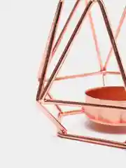 Розовый подсвечник в скандинавском стиле Nordic Light