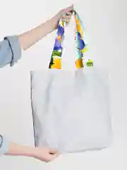 Фиолетовый хозяйственные сумки