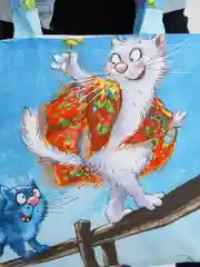 Небесно-голубой хозяйственные сумки